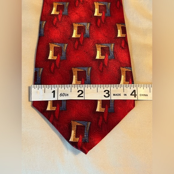 Zianetti Italian Silk Collection Men’s 100% Silk Neck Tie Career Dress Formal - Picture 4 of 5